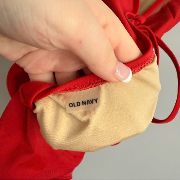 Old Navy Red One Piece Swimsuit - Picture 3 of 3